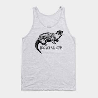 Plays Well With Otters - Otter Tank Top